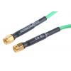 Koaxiální kabel, Zelená Vnější Fluorovaný ethylenpropylen, A: SMA Vnější, B: SMA 1 m Radiall