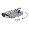 HDC enclosures, Size: 2, Protection degree: IP 65, Cover for upper part of housing, End-locking clamp, lower side, Standard HDC 10A DODL 1LB Weidmüller