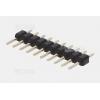 Kolíková lišta DS1025-01-1X10P8BV1-B, 1řada × 10, přímé vývody, Au