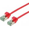 roline recycled material 21.45.3317 RJ45 síťové kabely, propojovací kabely CAT 6A U/FTP 5.00 m červená (jasná) nestíněný, extrémně tenký , PVC plášť 1 ks roline recycled material 21.45.3317 RJ45 síťové kabely, propojovací kabely CAT 6A U/FTP 5.00 m červená (jasná) nestíněný, extrémně tenký , PVC plášť 1 ks