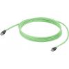 Weidmüller 1175000000 RJ45 síťové kabely, propojovací kabely CAT 5e SF/UTP 0.50 m zelená samozhášecí, odolné proti oleji, odolné proti UV záření 1 ks Weidmüller 1175000000 RJ45 síťové kabely, propojovací kabely CAT 5e SF/UTP 0.50 m zelená samozhášecí, odolné proti oleji, odolné proti UV záření 1 ks