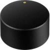 Monacor 0033200 KN-130 otočný knoflík černá, zlatá (Ø) 30 mm 1 ks