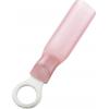 TRU COMPONENTS 739250 kulaté kabelové oko se smršťovací bužírkou Průřez (max.)=1.50 mm² Ø otvoru=6.3 mm částečná izolace červená 30 ks TRU COMPONENTS 739250 kulaté kabelové oko se smršťovací bužírkou Průřez (max.)=1.50 mm² Ø otvoru=6.3 mm částečná izolace červená 30 ks