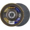 Rhodius 211333 vějířovitý brusný kotouč Průměr 125 mm Ø otvoru 22.23 mm Zrnitost 80 nerezová ocel, ocel 1 ks