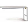 Manuflex LU6008.9006 ESD ESD pracovní stůl Univerzální standardní Přístavný stůl s Melaminplatte, Šxhxv = 1000 x 600 x 763-873 mm hliníkově stříbrná Manuflex LU6008.9006 ESD ESD pracovní stůl Univerzální standardní Přístavný stůl s Melaminplatte, Šxhxv = 1000 x 600 x 763-873 mm hliníkově stříbrná