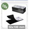 Quadrios 25CA658 kulaté suché zipy, lepicí, háčková a flaušová část, (d x š) 50 mm x 100 mm, černá, 10 ks Quadrios 25CA658 kulaté suché zipy, lepicí, háčková a flaušová část, (d x š) 50 mm x 100 mm, černá, 10 ks