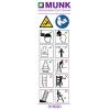 MUNK Günzburger Steigtechnik 019299 bezpečnostní štítek 20 ks