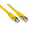 RS PRO Cat5e Ethernetové kabely, Žlutá, Polyvinylchlorid, A: RJ45, 30V 3 m Vnější, B: RJ45 Vnější, typ pláště: F/UTP RS PRO Cat5e Ethernetové kabely, Žlutá, Polyvinylchlorid, A: RJ45, 30V 3 m Vnější, B: RJ45 Vnější, typ pláště: F/UTP