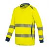 T2S TSHIRLGHL01 Tmavomodrá, Žlutá Unisex Reflexní tričko L T2S TSHIRLGHL01 Tmavomodrá, Žlutá Unisex Reflexní tričko L