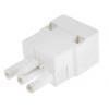 RS PRO Svorkovnice bez pojistky 2.5mm², Kabel Bílá, počet cest: 3 16A, 2.5mm², 400V Šroubová RS PRO Svorkovnice bez pojistky 2.5mm², Kabel Bílá, počet cest: 3 16A, 2.5mm², 400V Šroubová
