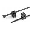 Stahovací páska Vnější vroubkovaný 156-00948 T50ROSEC4A-PA66W-BK 200 mm 11.5mm Černá Nylon 66 HellermannTyton