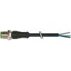 Kabel ovladače snímače, A: Vnější, A: Rovný 5, B: Bez koncovky, 30V ac/dc, IP65, IP66K, IP67, řada: A-Coded