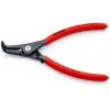 Kleště na pojistné kroužky, celková délka: 165mm 1, Chrom-vanadová ocel, Elektrická ocel Knipex