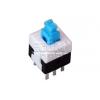 Tlačítko přepínací s aretací C8850-06CYLV00R, 50 V / 30 mA, modrý