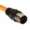 Molex upravený zástrčkový konektor pro senzory - aktory, 1204800470, 1 ks