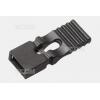 Zkratovací propojka DS1027-2LBF1, rozteč 2,54 mm, černá