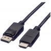 Roline HDMI kabel Zástrčka HDMI-A, Zástrčka HDMI-A 5.00 m červená (jas...