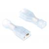 TE Connectivity Zásuvný konektor, řada: Ultra-Fast .187 Izolované, 4.75 x 0.51 mm, Modrá Vnitřní, celková délka: 0.855 TE Connectivity Zásuvný konektor, řada: Ultra-Fast .187 Izolované, 4.75 x 0.51 mm, Modrá Vnitřní, celková délka: 0.855