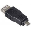 Akyga USB adaptér [1x USB 2.0 zásuvka A - 1x Micro USB] AK-AD-08 48 mm s funkcí OTG