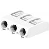 WAGO 2061-623/998-404 svorka pro desky plošných spojů 1.50 mm² Pólů 3 černá 1 ks WAGO 2061-623/998-404 svorka pro desky plošných spojů 1.50 mm² Pólů 3 černá 1 ks
