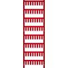 Weidmüller 1919530000 SF 3/12 NEUTRAL RT V2 značení kabelů Druh montáže: přichycení sponami Potisknutelná plocha: 4.60 x 12 mm červená Počet markerů: 320 320 ks