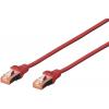 Digitus DK-1644-020/R RJ45 síťové kabely, propojovací kabely CAT 6 S/FTP 2.00 m červená bez halogenů, kroucené páry , s ochranou, samozhášecí 1 ks Digitus DK-1644-020/R RJ45 síťové kabely, propojovací kabely CAT 6 S/FTP 2.00 m červená bez halogenů, kroucené páry , s ochranou, samozhášecí 1 ks