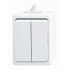 Instalační spínač nástěnný 3553-05929B, IP44, 10 A / 250 V Instalační spínač nástěnný 3553-05929B, IP44, 10 A / 250 V