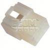 Izolační pouzdro M4250-01NN, 4× faston 6,35 × 0,8 mm, PA66, bílé Izolační pouzdro M4250-01NN, 4× faston 6,35 × 0,8 mm, PA66, bílé