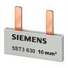 Siemens Přípojnice Měď, rozsah: 5ST 1fázová rozteč 18 mm, rozsah: SENTRON Siemens Přípojnice Měď, rozsah: 5ST 1fázová rozteč 18 mm, rozsah: SENTRON