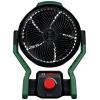 Bosch Home and Garden UniversalFan stolní ventilátor zelená, černá stavová LED, s osvětlením