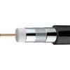 Axing SKB 395-13 koaxiální kabel vnější Ø: 6.80 mm 75 Ω 100 dB černá metrové zboží