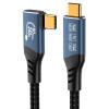 Kabel USB 4.0 Version 2.0, 80 Gbps, 240 W, zahnutý 90°, 1,2 m Kabel USB 4.0 Version 2.0, 80 Gbps, 240 W, zahnutý 90°, 1,2 m