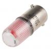 RS PRO Kontrolka barva světla Červená, objímka žárovky: BA9 vícečipový, průměr: 11 mm, 24V dc RS PRO Kontrolka barva světla Červená, objímka žárovky: BA9 vícečipový, průměr: 11 mm, 24V dc