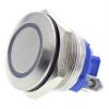 APEM Tlačítkový spínač, řada: AV IP67 SPST Okamžité Osvětlené 19.2 mm 50mA, barva LED: Modrá APEM Tlačítkový spínač, řada: AV IP67 SPST Okamžité Osvětlené 19.2 mm 50mA, barva LED: Modrá