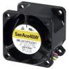Sanyo Denki Axiální ventilátor, řada: 9WL, průtok vzduchu: 33.5 m³/h 4.8 W 24V dc 200 mA IP68 28 mm 40mm 40 mm Sanyo Denki Axiální ventilátor, řada: 9WL, průtok vzduchu: 33.5 m³/h 4.8 W 24V dc 200 mA IP68 28 mm 40mm 40 mm