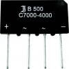 TRU COMPONENTS TC-B40C1500A můstkový usměrňovač SIL-4 80 V 2.3 A jednofázové TRU COMPONENTS TC-B40C1500A můstkový usměrňovač SIL-4 80 V 2.3 A jednofázové