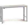 Manuflex LU7063.9006 ESD ESD pracovní stůl univerzální speciální základní stůl s kaučuk, Šxhxv = 1500 x 1000 x 722-1022 mm hliníkově stříbrná Manuflex LU7063.9006 ESD ESD pracovní stůl univerzální speciální základní stůl s kaučuk, Šxhxv = 1500 x 1000 x 722-1022 mm hliníkově stříbrná