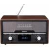 Denver MDA-525DW DARK WOOD 111161100150 stolní rádio, DAB+, FM, hnědé dřevo (hedvábně matné)