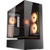 Cougar CFV235 midi tower PC skříň černá 3 předinstalované ventilátory, integrované osvětlení, boční okno, prachový filtr Cougar CFV235 midi tower PC skříň černá 3 předinstalované ventilátory, integrované osvětlení, boční okno, prachový filtr