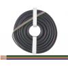 Donau Elektronik 419-100 lanko/ licna 4 x 0.25 mm² černá, zelená, červená, modrá 100 m