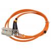 RS PRO Optický kabel 3 mm 2žilový 1 m Nízko dýmivý bezhalogenový plášť, Oranžová RS PRO Optický kabel 3 mm 2žilový 1 m Nízko dýmivý bezhalogenový plášť, Oranžová