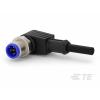 TE Connectivity upravený zástrčkový konektor pro senzory - aktory, 2273098-4, 1 ks