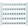 Terminal markers, Card, 5 x 5 mm, Polyamide, Colour: White DEK 5 FWZ L1-PE 354361187-500 bílá Weidmüller 500 ks Terminal markers, Card, 5 x 5 mm, Polyamide, Colour: White DEK 5 FWZ L1-PE 354361187-500 bílá Weidmüller 500 ks