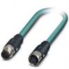 Phoenix Contact Cat5 Ethernetové kabely, řada: Cat5, Modrá, Polyuretan, 48V, 60 V 5 m 2, typ pláště: Stíněné Phoenix Contact Cat5 Ethernetové kabely, řada: Cat5, Modrá, Polyuretan, 48V, 60 V 5 m 2, typ pláště: Stíněné