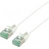 roline recycled material 21.45.3361 RJ45 síťové kabely, propojovací kabely CAT 6A U/FTP 0.30 m bílá nestíněný, extrémně tenký , PVC plášť 1 ks roline recycled material 21.45.3361 RJ45 síťové kabely, propojovací kabely CAT 6A U/FTP 0.30 m bílá nestíněný, extrémně tenký , PVC plášť 1 ks