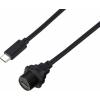 TRU COMPONENTS TC-E10T-FT3-PWF/MT3-NWA-0.5PV-S TC-13543596 USB konektor 0.5 m, 1 ks TRU COMPONENTS TC-E10T-FT3-PWF/MT3-NWA-0.5PV-S TC-13543596 USB konektor 0.5 m, 1 ks