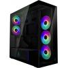 Arctic Xtender Mirror midi tower PC skříň, herní pouzdro černá