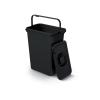 Koš odpadkový SYSTEMA BASIC FLAP černý s víkem 10l