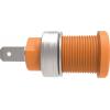Schützinger DI SEB 6450 Ni / OR bezpečnostní vestavná zásuvka 4 mm Rovná oranžová 1 ks Schützinger DI SEB 6450 Ni / OR bezpečnostní vestavná zásuvka 4 mm Rovná oranžová 1 ks
