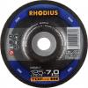 Rhodius XT70 207437 řezný kotouč rovný 125 mm 1 ks nerezová ocel, ocel